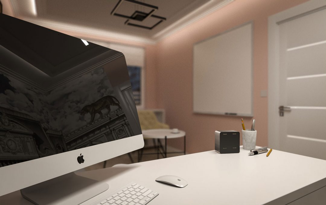 Office archviz – Sketchup rendering – Bitopia studio