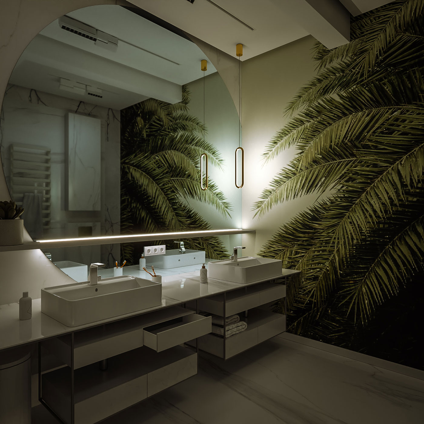 Bathroom visualization - Bitopia 3D Architectural Visualization Studio